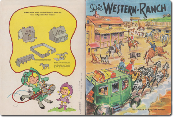 Die Western-Ranch - Ein Bastelbuch